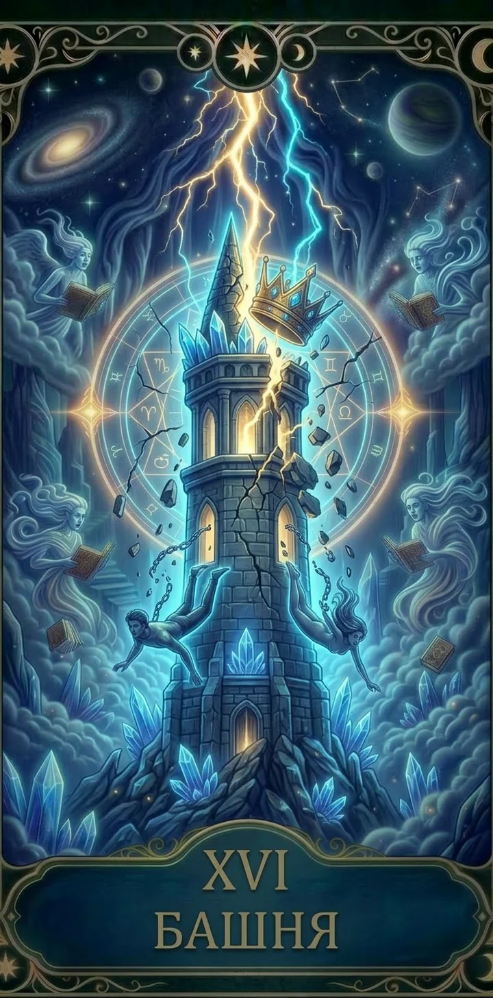 Башня — карта Таро