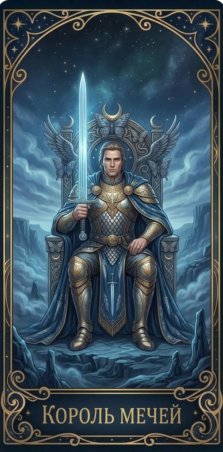 Король Мечей — карта Таро